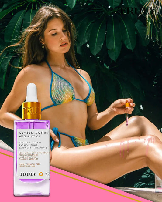 ACEITE TRULY 2x1: Rutina Post-Afeitado, recupera tu piel!!!